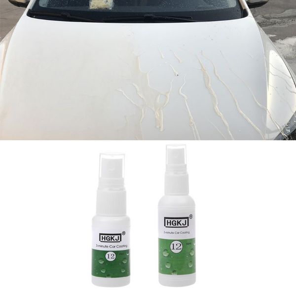 

new 1 pc hgkj-12 vehicle car polish liquid glass crystal ceramic coating anti-scratch car paint care 20ml/50ml