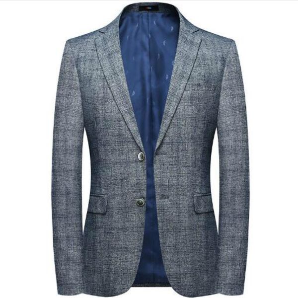 

men's thin suit jacket new men's casual suit solid color youth slim small, White;black