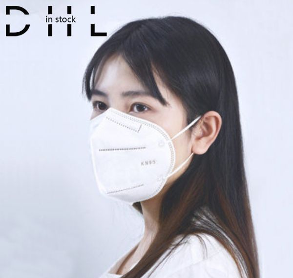 

in stock kn95 ce ffp2 masks ppe respirator anti-smog standard industrial dust respirator dust proof breathable medical disposabl