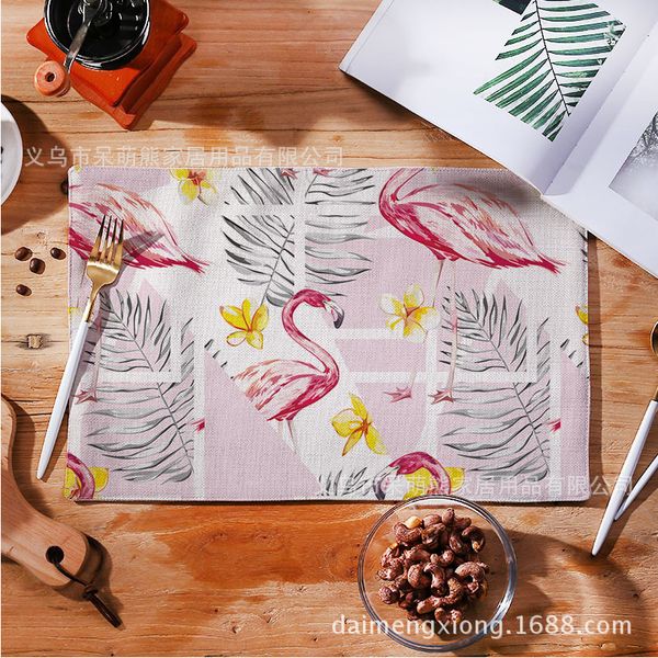 

cloth art cotton and linen food mat japanese style heat insulation pad rectangle continuous system thickening countryside fresh mat