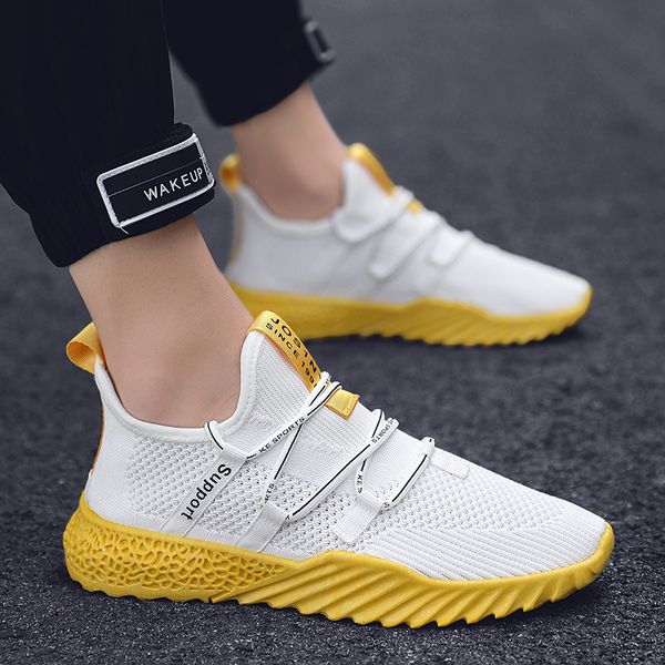 

new men's wild tide shoes sports running shoes breathable mesh casual