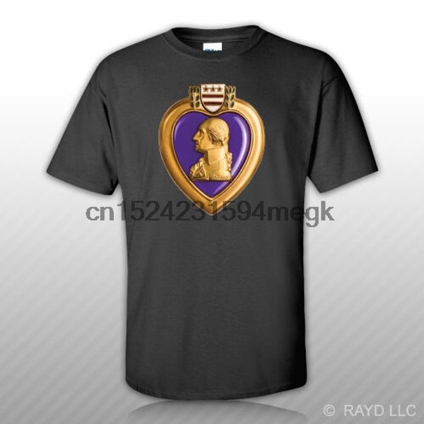 

purple heart t-shirt tee shirt свободный стикер украшения нас, White;black
