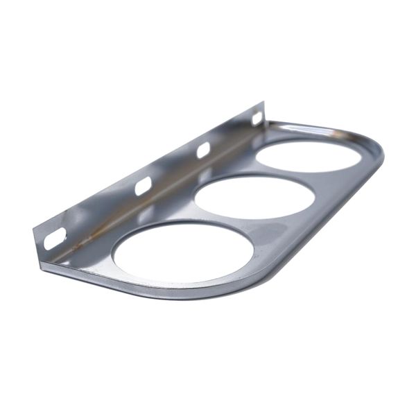 

autometer triple gauge mounting panel bracket under dash mount holder sliver