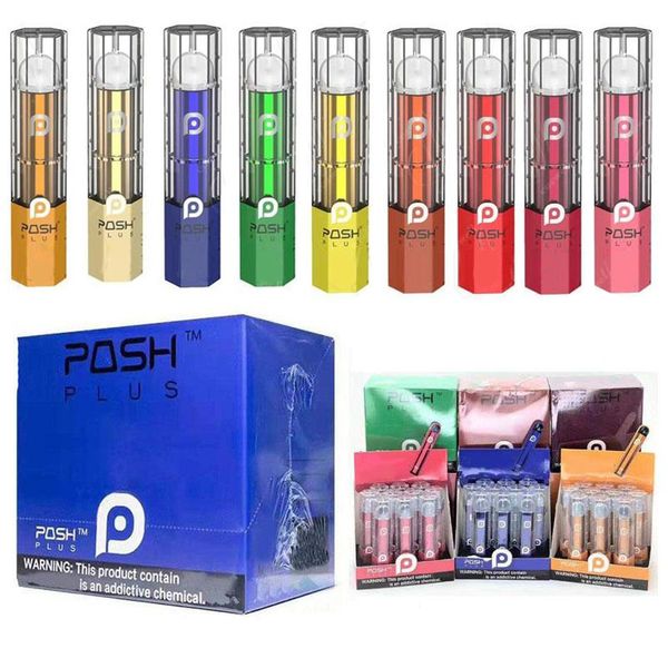 

Posh Plus Одноразовая Pod Device 280mAh 500puffs E Cig Pod Starter Kit Портативный Vapor E Cigarette