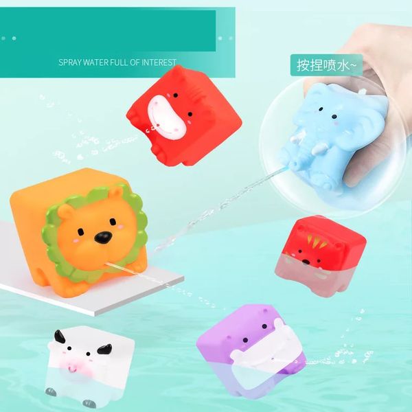 

cute cartoon animal duckling classic baby water toy clockwork kids beach bath toys bathing water spray ducklings