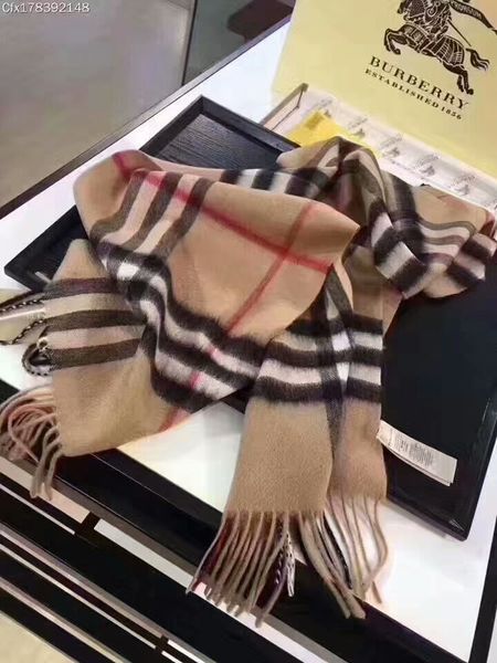 

design woman and mens 100% cashmere plaid scarf b2 burberry luxury shawl size165*32 fashion for autumn and winter, Blue;gray