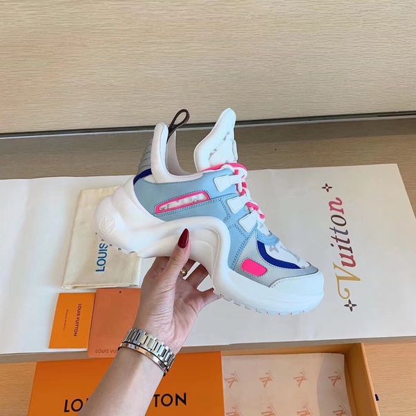 

fashion women's high-boots luxury women's shoes retro dad shoes lace comfortable non-slip breathable sports casual shoes 777, Black