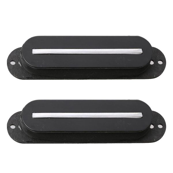 

2x durable bridge rail pickups for st guitar diy replacements part