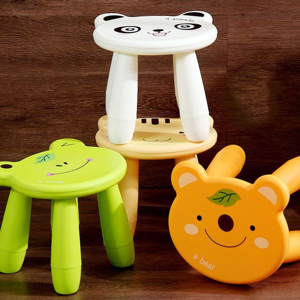 

italian home children's stool stool living room plastic shoes small kindergarten cartoon cute small bench