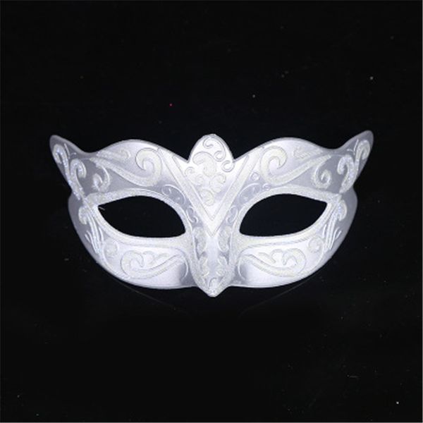 

party mask children's painted half face mask holiday party masquerade halloween theme cosplay dance makeup props