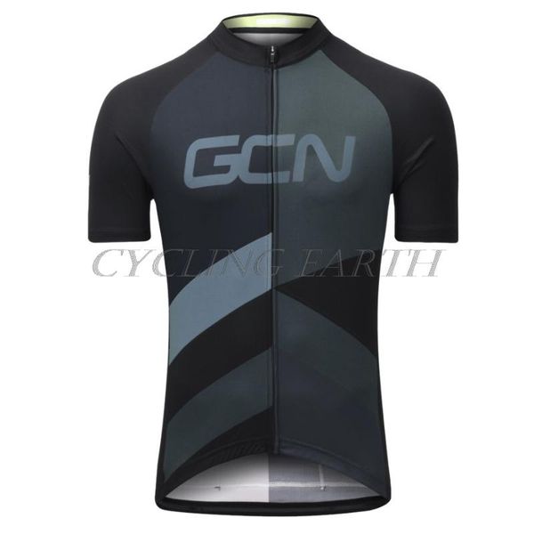 

gcn 2020 men short sleeve cycling jerseys shirt summer bike clothing shirts mtb breathable bicycle wear sport wear, Black;red
