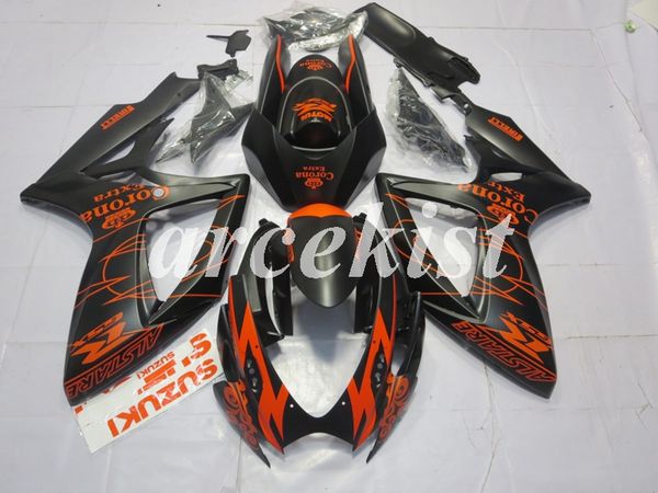 

4 подарки новый abs мотоциклов обтекатели комплекты fit for suzuki gsx-r600 gsx-r750 k6 2006 2007 06 07 кузовостроение набор пользовательски
