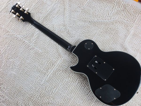 

quality is the first double roll lp 24 point electric guitar black