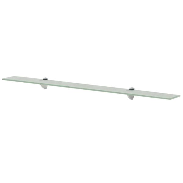 

wall shelves 2 pcs glass 100 x 20 cm 8 mm living room furniture