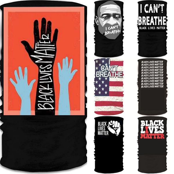 

i cant breathe shipping kids bandana protection mask cute cartoon neck gaiter boys girls scarf non-slip breathable face er for su #525, Black