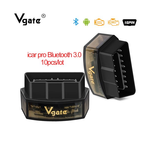 

vgate icar pro obd2 elm327 car diagnostic tool 100% original icar pro support obdii protocols elm327 for android/pc 10pcs/lot