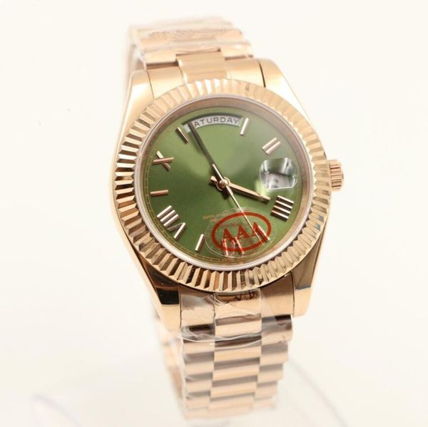 

13 color luxury apphire day date mechanical 40mm royal oak watch tainle teel bezel tainle teel trap original cla p men watch