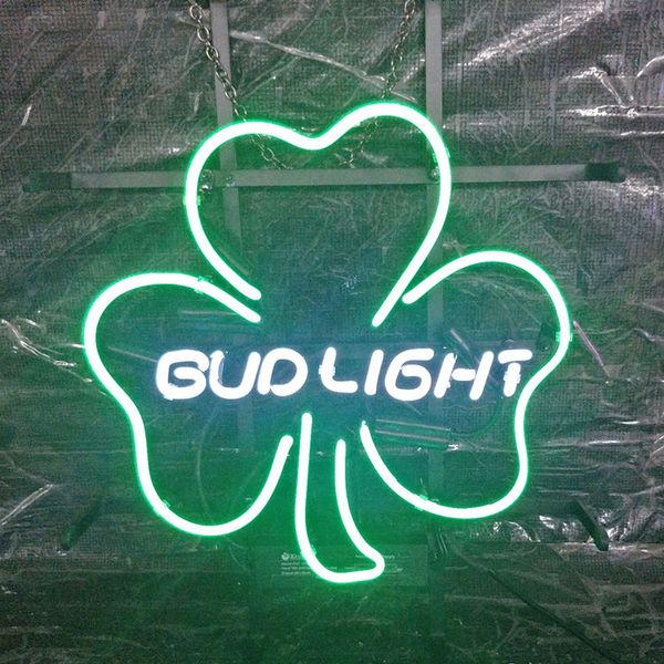 

бад lihgt неоновая вывеска бар дисплей реклама украшения настенные реальные стекло легкий металлический каркас 17 "20" 24 "30