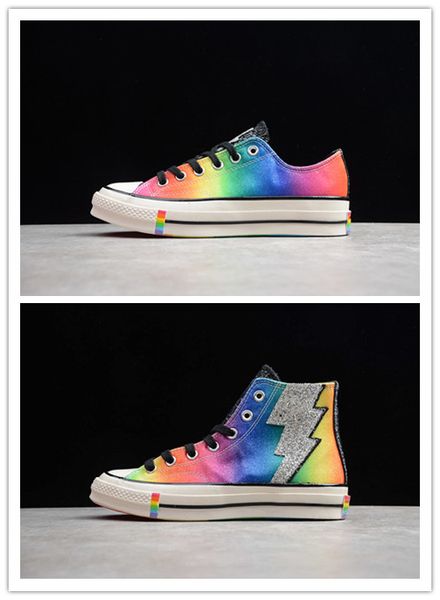 

1970s pride rainbow stonewall riots mens womens skate shoes designer sneaker skateboard star trainers schuhe zapatos, Black