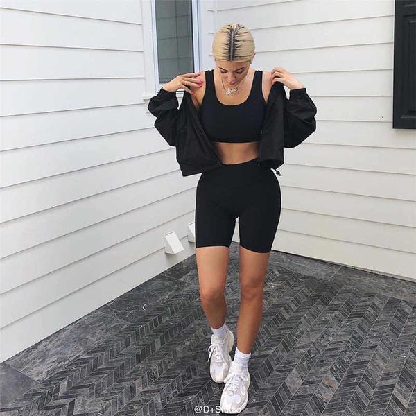 

фитнес гетры полиэстер повседневная мода тонкий твердая highwaist женщины спорт compression тренажерный зал фитнес бег летней одежды хорошее, Black