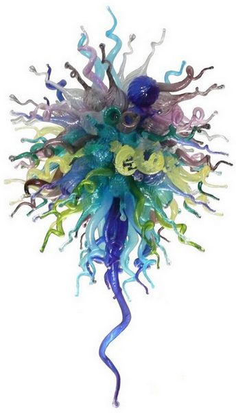 

popular colorful glass lamps hand blown murao glass chandelier lightings led bulbs pendant lamps indoor home decor