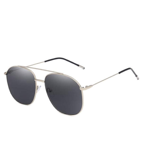 

new fashion european style brand designer sunglasses100% anti - uv glasses tidal ocean sheet eyewear for men women, White;black