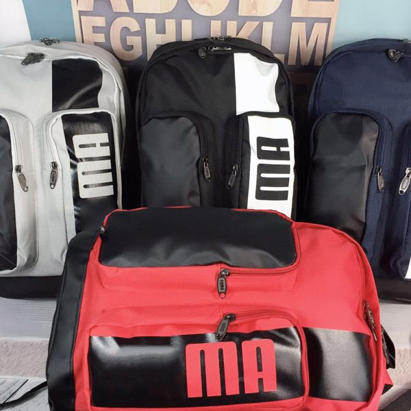 

new brand deck backpack black/grey/red/deep blue 4colors bag waterproof bags designer backpack #2178, Black;red