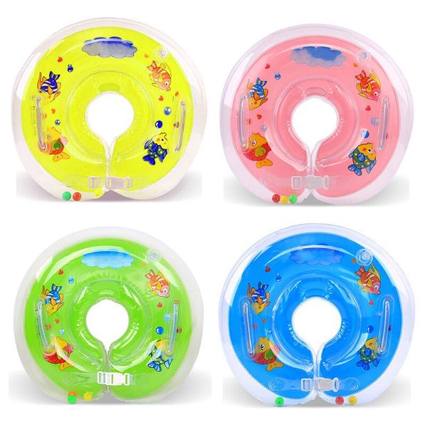

baby bath swimming neck float inflatable circle adjustable safety aids baby swimming neck ring baby swimming pool accessories