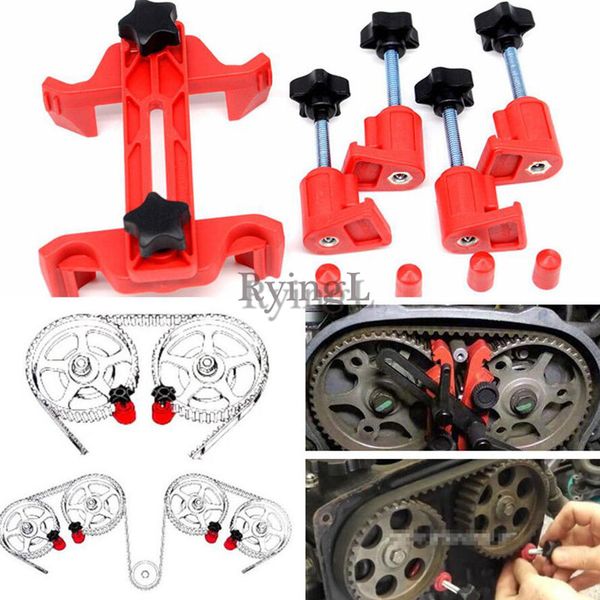

z 5 pcs universal cam camshaft lock holder car engine cam timing locking tool set