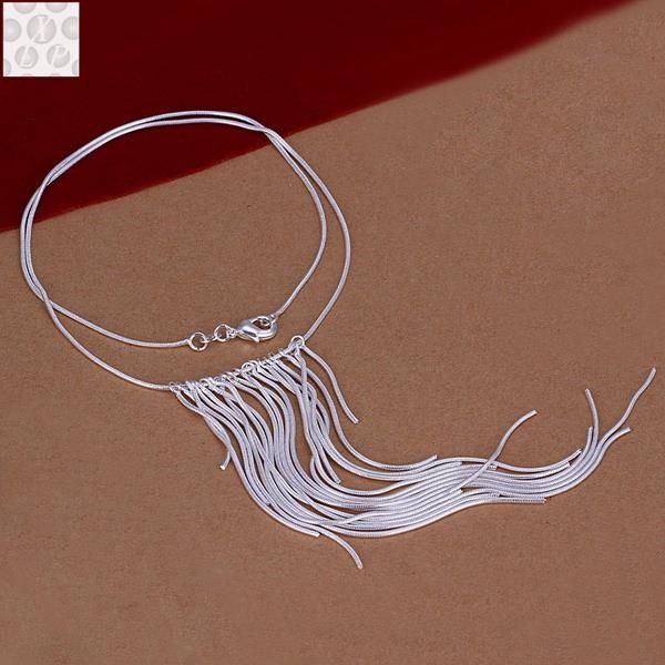 

n026 brand new fashion popular chain necklace jewelry, Silver