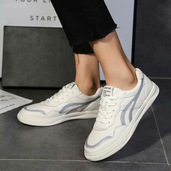 

new small white shoes women 2019 autumn models autumn flat bottom shoes wild personality shoes casual white shoe fashion explosion models, Black