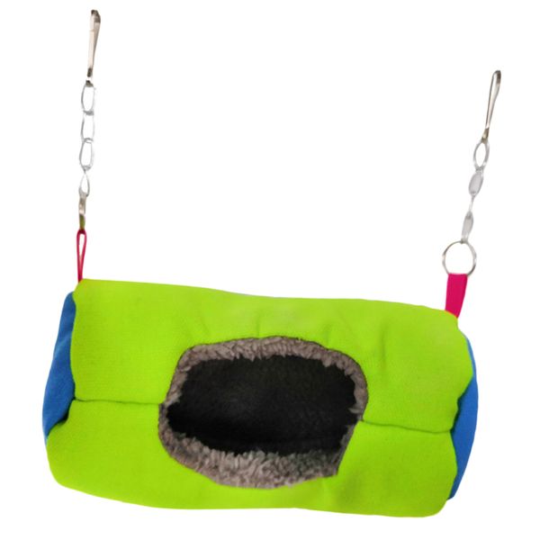 

pet hamster warm bed house plush hut hanging cage nest for mini small animal