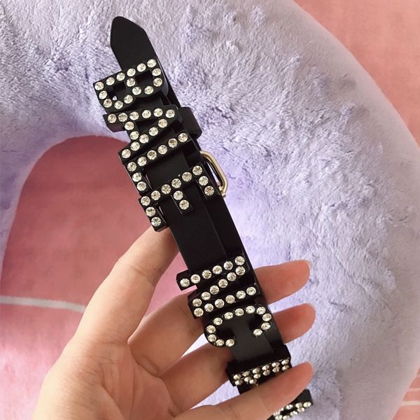 

Хип-хоп искусственная кожа колье ожерелье женщины письмо роскошное ожерелье для