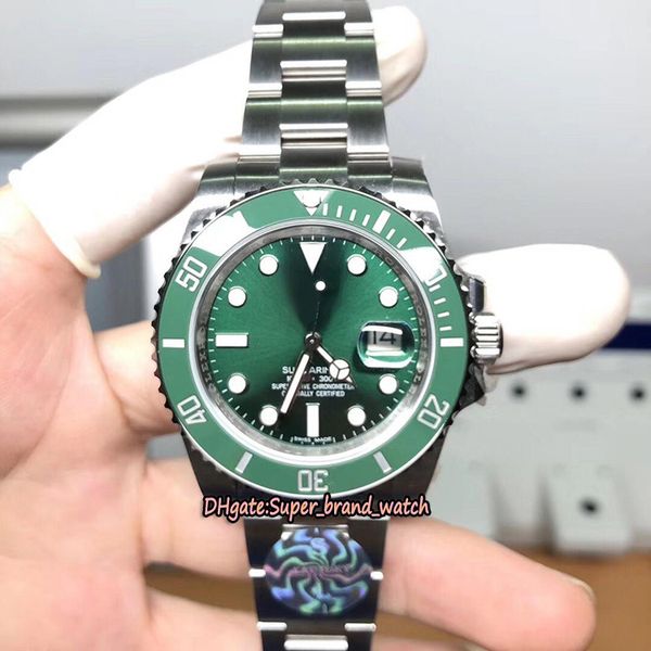 

sl edition sub 116610lv montre de 904l steel band cal.3135 automatic mechanical 116610ln mens watch ceramics bezel sport luxury watches, Slivery;brown