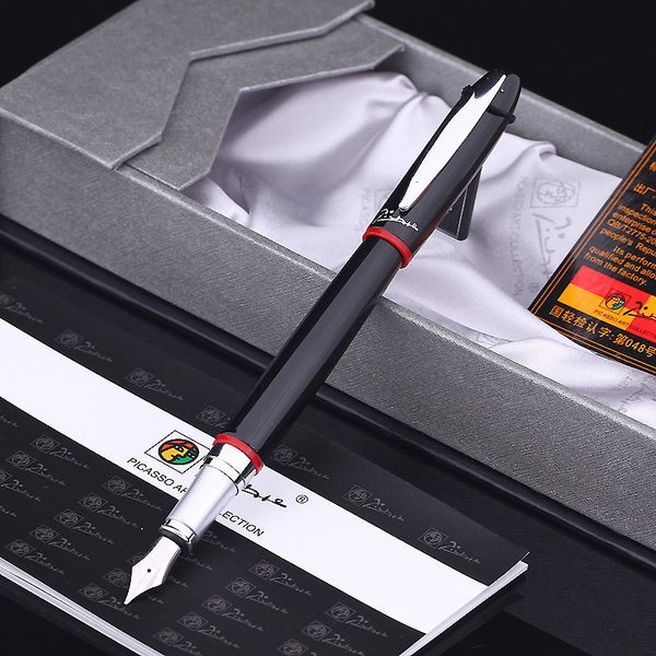 

picasso iraurita fountain pen golden ink pens 0.5mm nib high-end luxury pen gift packaging caneta school stationery