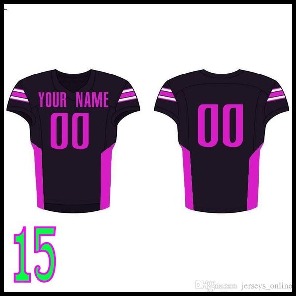 

2020 new mens size s-xxxl embroidered jersey 15, Black;red