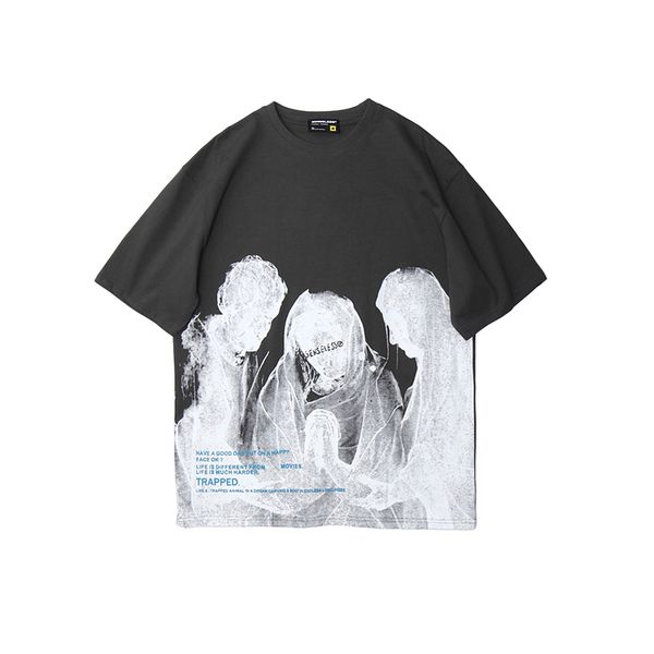 

new summer o neck men and women t shirt short sleeve oversize mens tshirts short sleeve loose casual hip hop tees, White;black