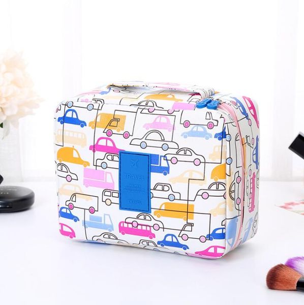 

multifunction cosmetic bags cases portable organizers zipper travel cosmetic bag storage bag makeup kit box wash bag 10ocs lot