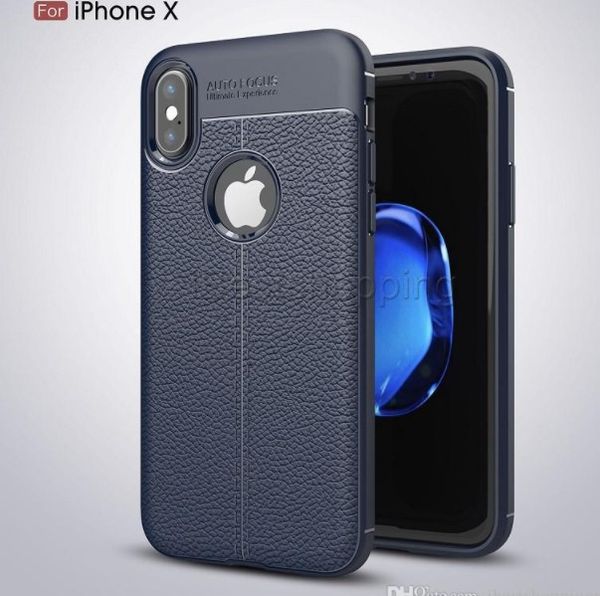 

soft tpu silicone case anti slip leather texture phone cases cover for iphone 11 pro max 8 7 6 6s plus cover