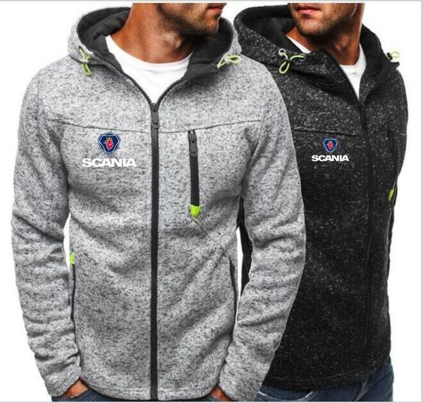 

men's hoodie men's hip hop zip hoodie sweatshirt thick jacket casual hooded jacket street, Black