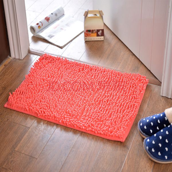 

40x60cm/15"x23" microfiber bath mat soft comfortable material absorbent bath rugs mats