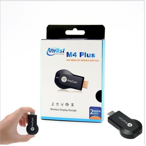 Эникастного M4 PLUS WiFi Display Dongle приемник 1080P HDMI TV DLNA Airplay Miracast Универсальный