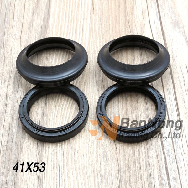 

41*53*8/10.5 front fork damper oil seal cover for xr250r vt750 1100 er-6n ninja 650r an400 xjr400 fz400 r6 r1 v-star drag star