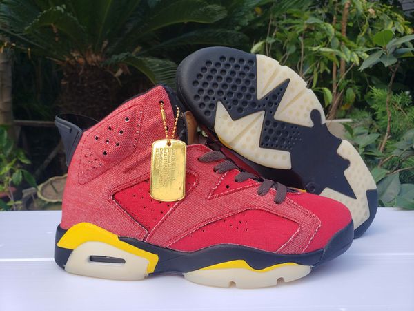 

оптовая продажа с коробкой 2020 новый dmp red gold vi 6s мужская баскетбольная обувь наружные тренеры высокое качество бесплатная доставка р, White;red