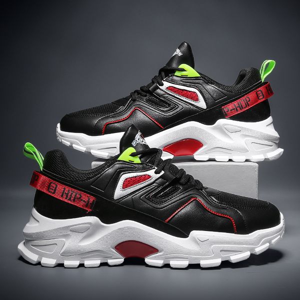 

men's bumpy trainer sneaker running shoes triple sneakers jogging walking breathable triple zapatos de hombre