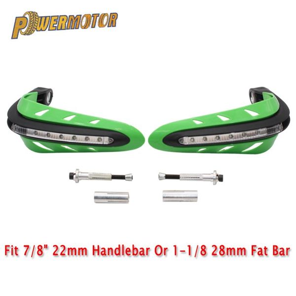 

motorcycle universal led motorcycle hand guard led hand guards protectors for dual road dirt bike atv scooter