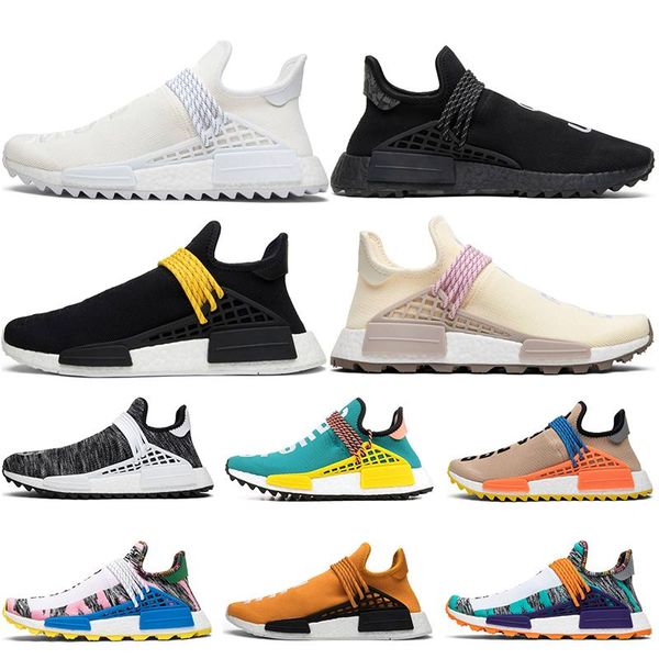 

human race mens women sun glow cream sports shoes women pharrell williams black nerd equality human being women running shoes sneakers 36-45