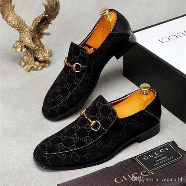 

luxury designer brand classic man pointed toe dress shoes mens patent leather black wedding shoes oxford formal shoes big size