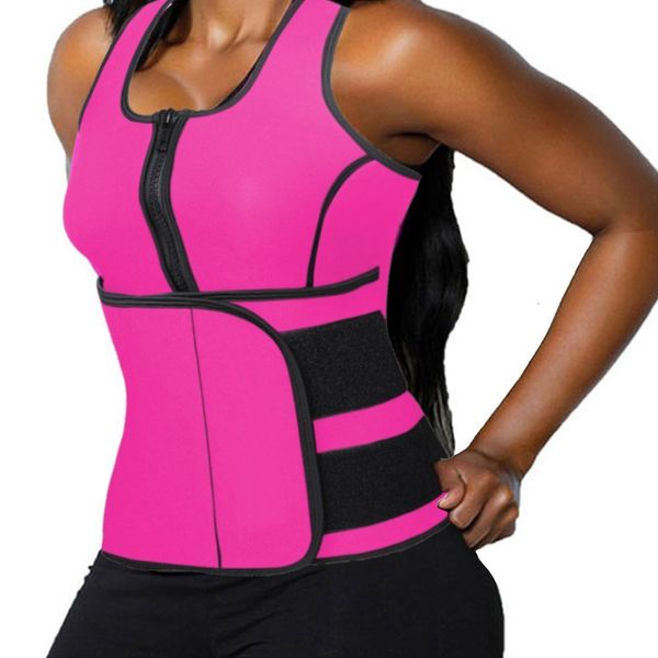 

adjustable waist vest female trainer workout shapers sport vest slimming sweat belt sweat neoprene sauna effect shaperwear women 1agb
