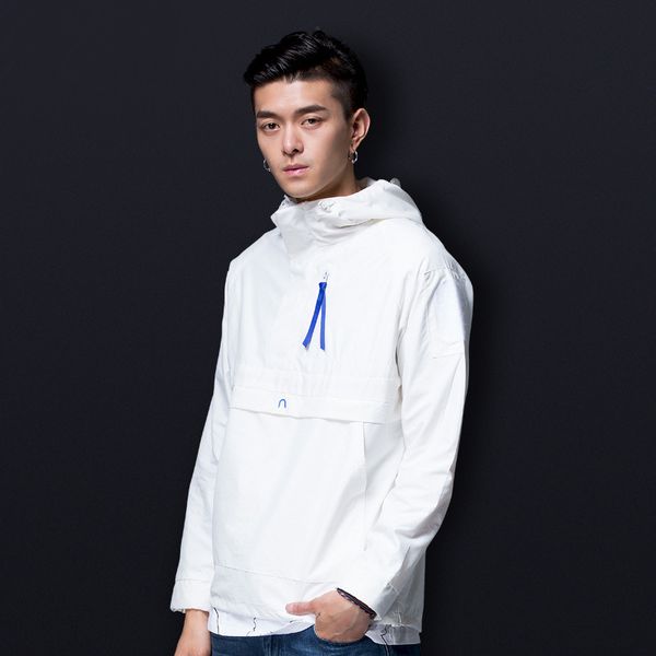 

2019 new men's windbreaker jacket trend handsome wild spring and autumn short student clothes dropshipping, Black;brown